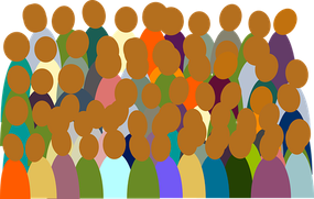 People, Group, Crowd, Colorful, Audience